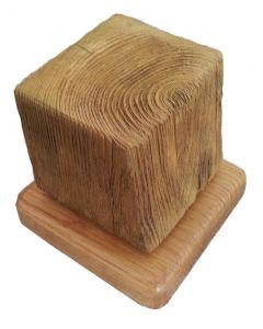 Beach Groyne jewellery Stand - stump with rounded base